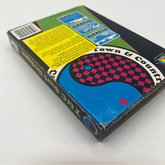 T&C T C Surf Designs Wood & Water Rage Nintendo NES CIB Complete In Box w Manual - Picture 15 of 16